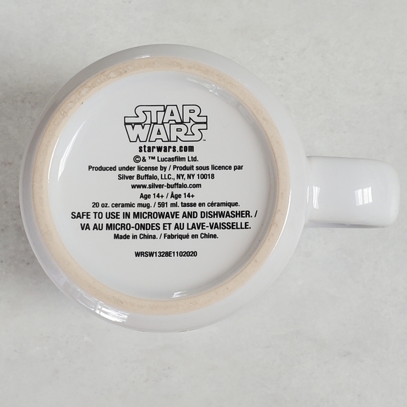 Star Wars "The Coffee is Strong in this One" 20 oz Ceramic Mug Cup Yoda - Picture 7 of 8